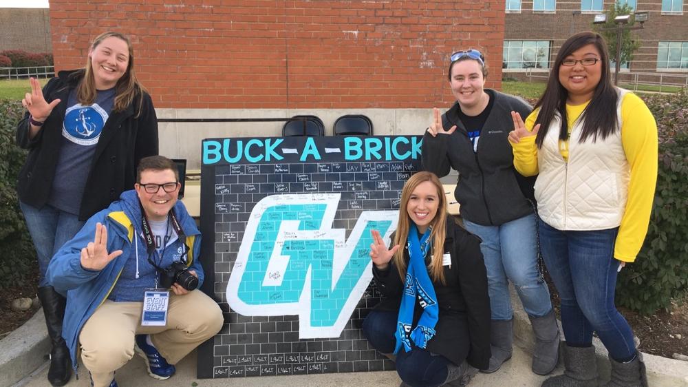 Buck-A-Brick raised money for the Student Legacy Scholarship